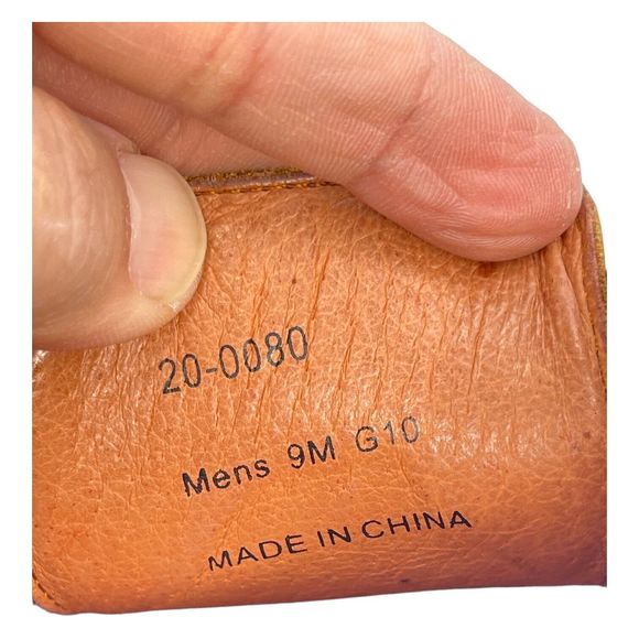 Johnston & Murphy Men's Derby Brown Leather Square Toe Oxford Lace Up Size 9M - Picture 6 of 6